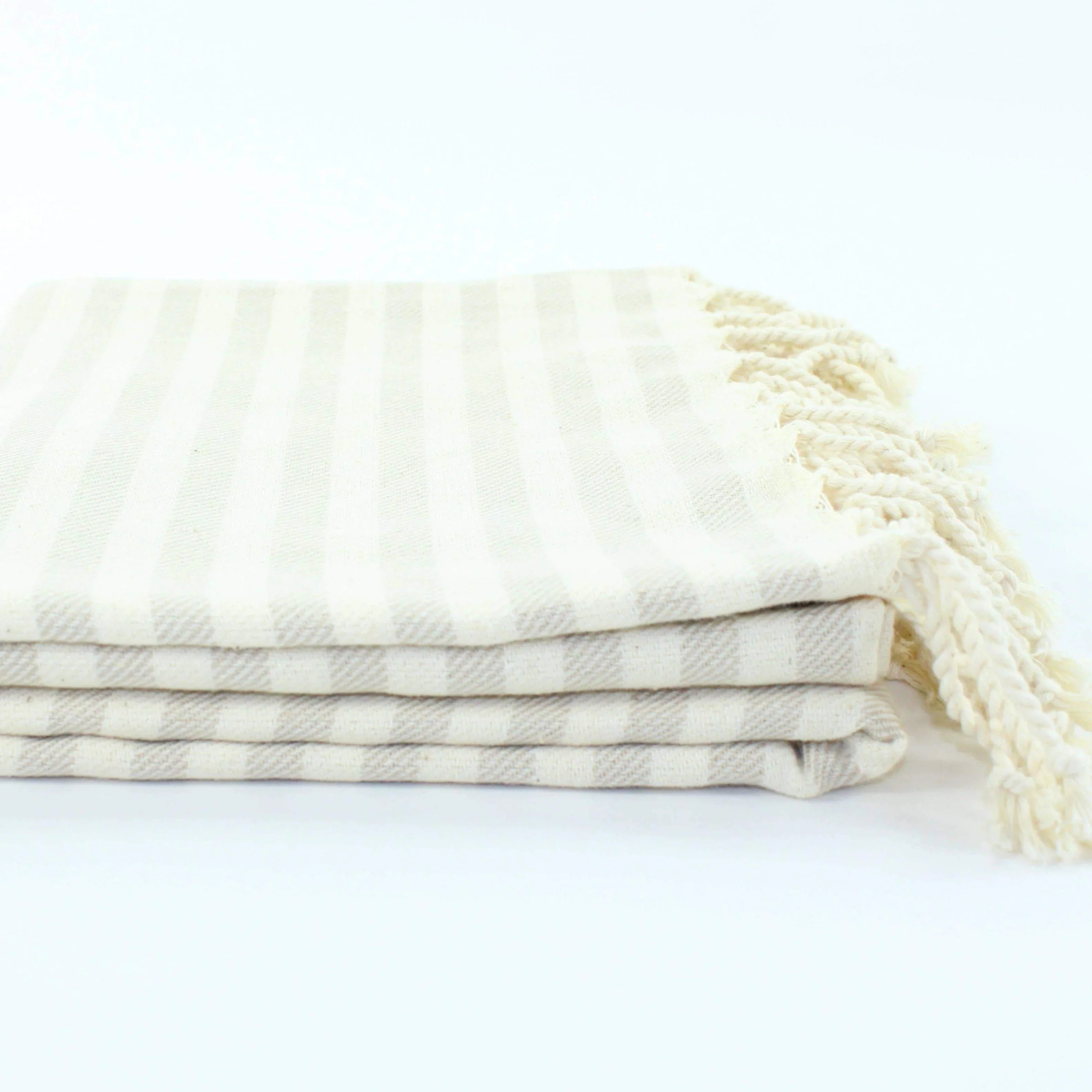 Lightweight Striped Throw Blanket