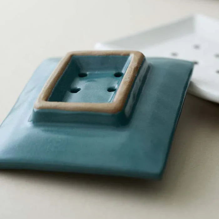 Maati Stoneware Rectangular Soap Dish