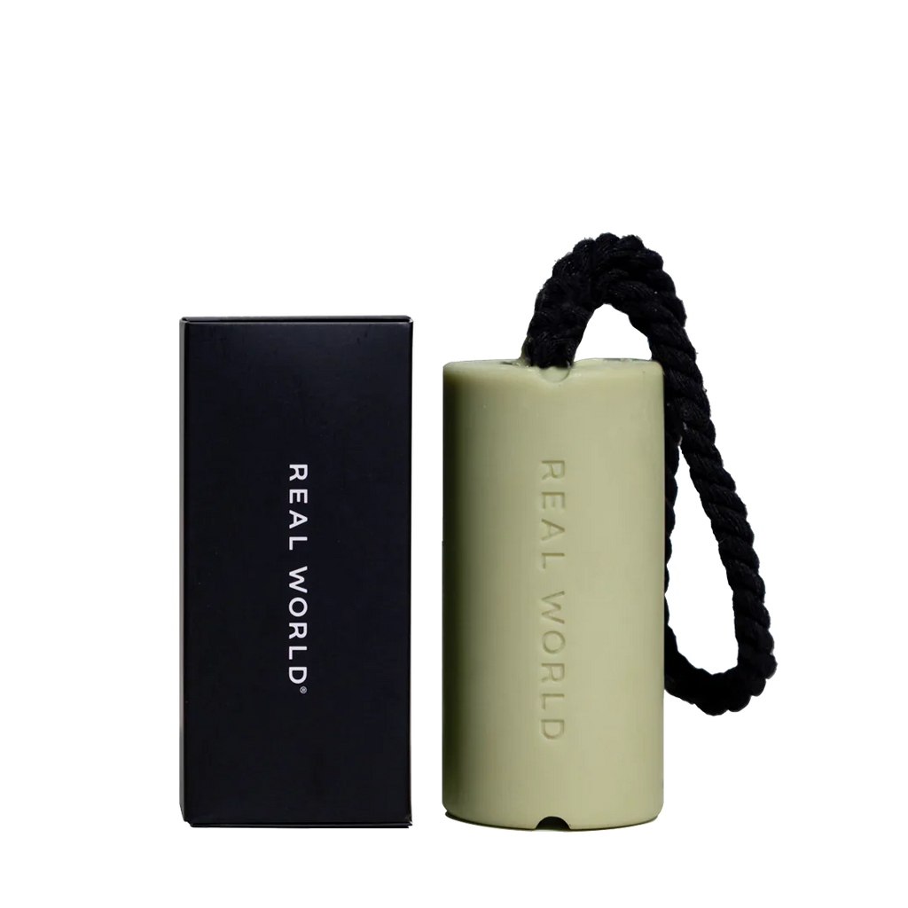 Kawakawa, Clay & Palmarosa Soap on a Rope in