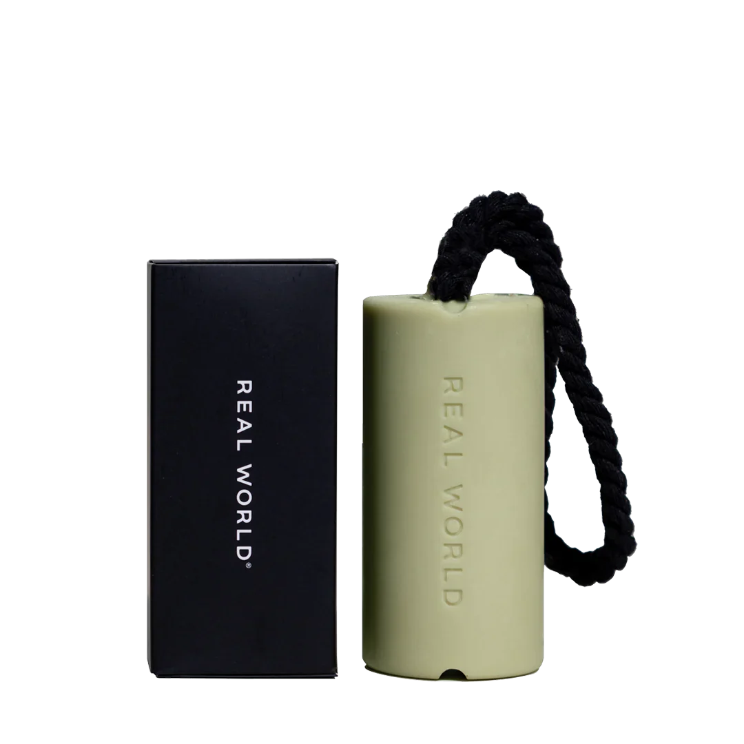 Kawakawa, Clay & Palmarosa Soap on a Rope in
