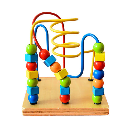 Bead Roller Coaster Wooden Toys
