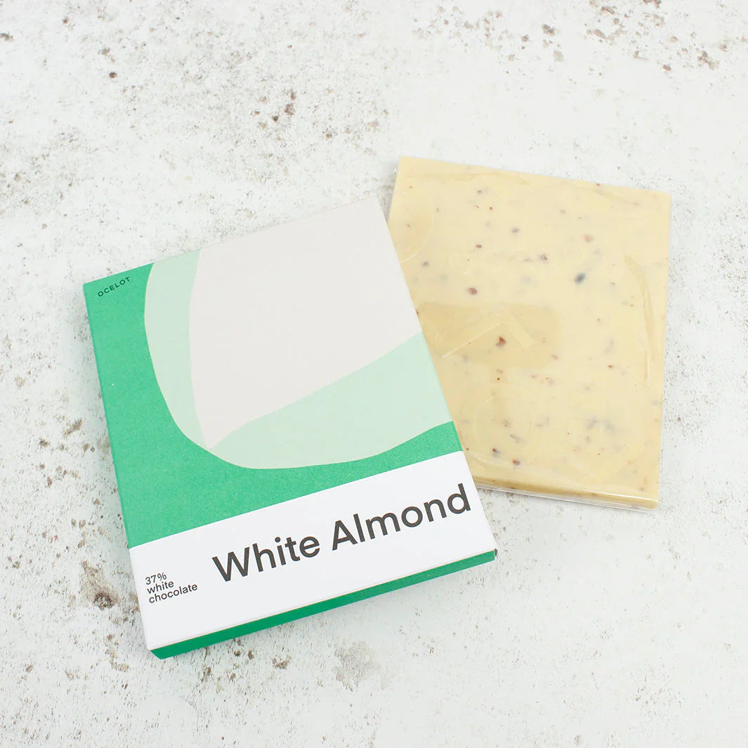 Organic 37% White Chocolate - White Almond