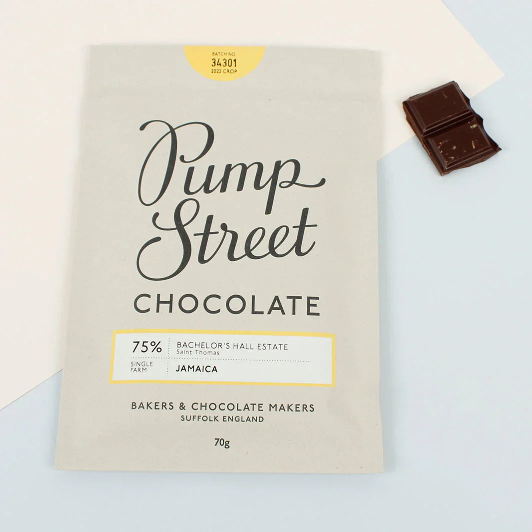 Jamaica 75% Dark Chocolate Bar