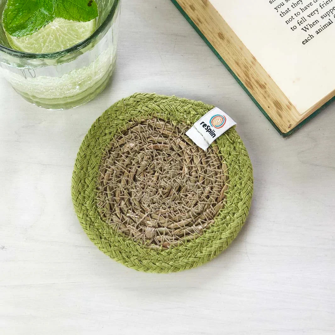 Seagrass & Jute Coaster