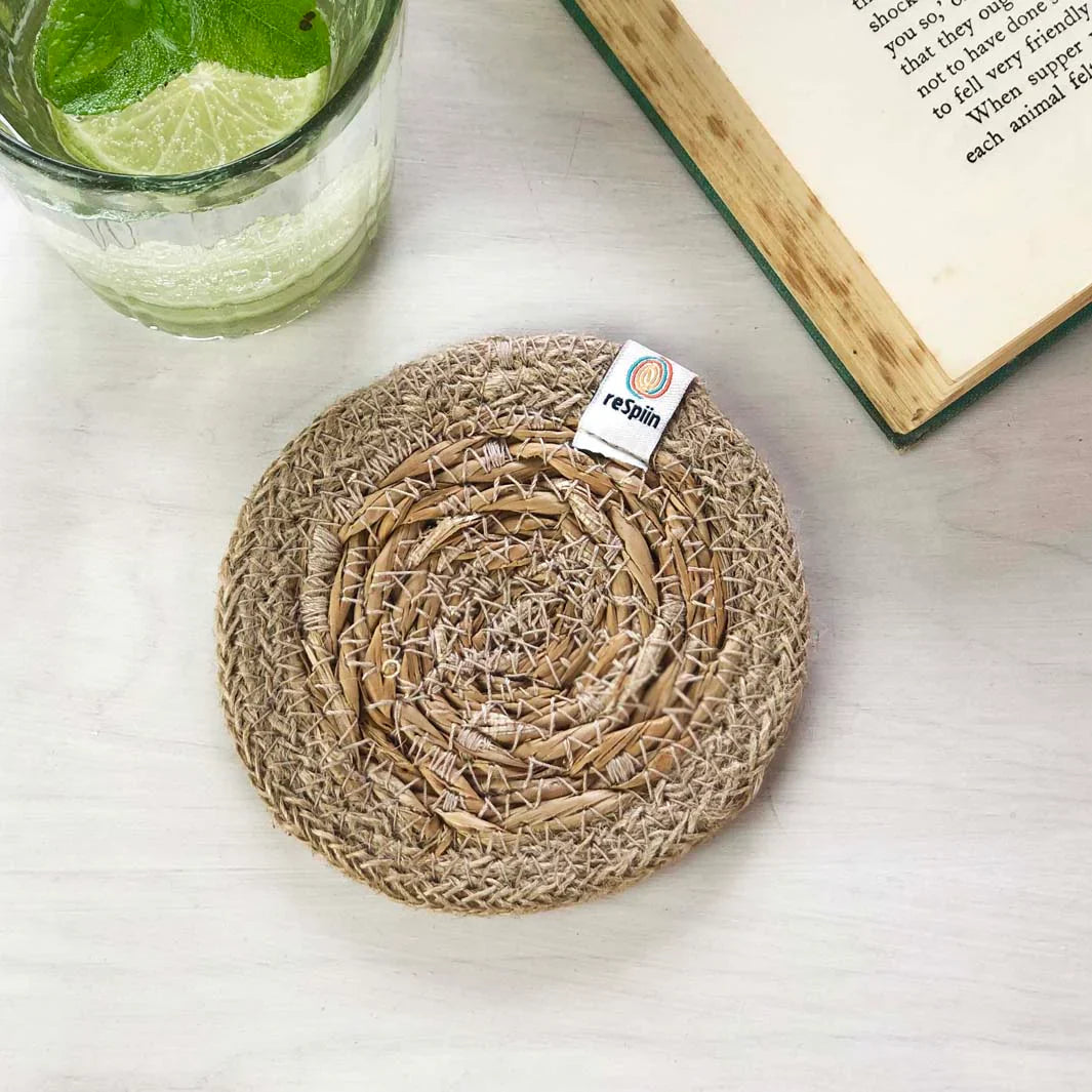 Seagrass & Jute Coaster