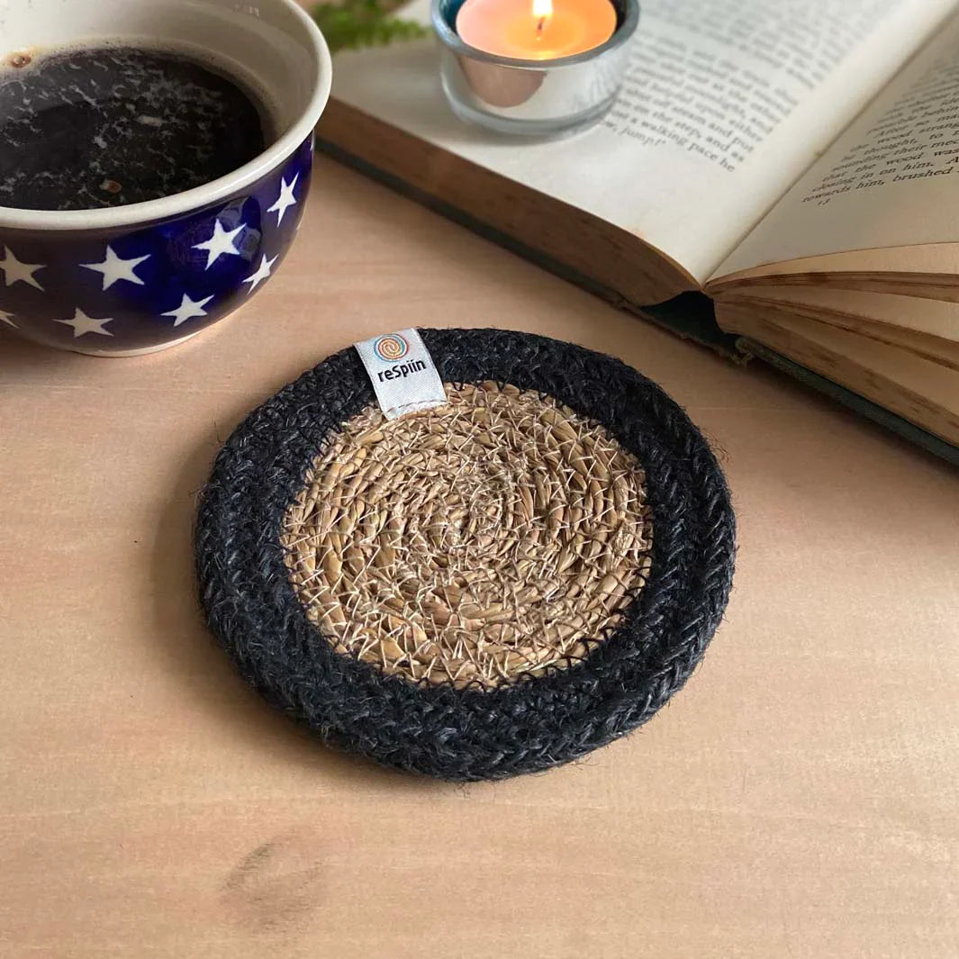 Seagrass & Jute Coaster