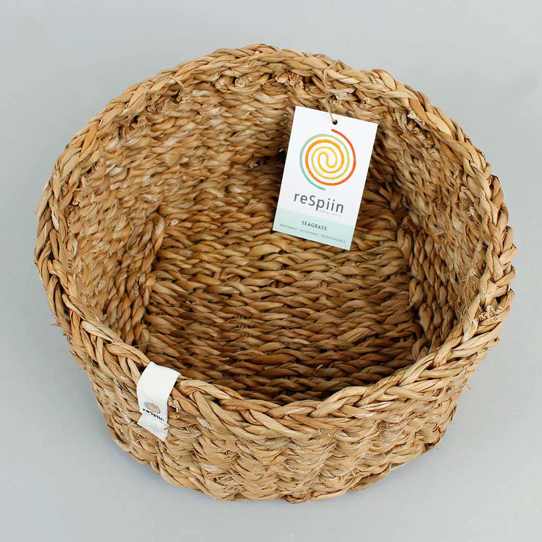 Woven Seagrass Basket - Medium