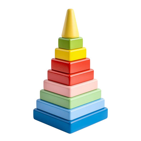 Rainbow Stacking Tower