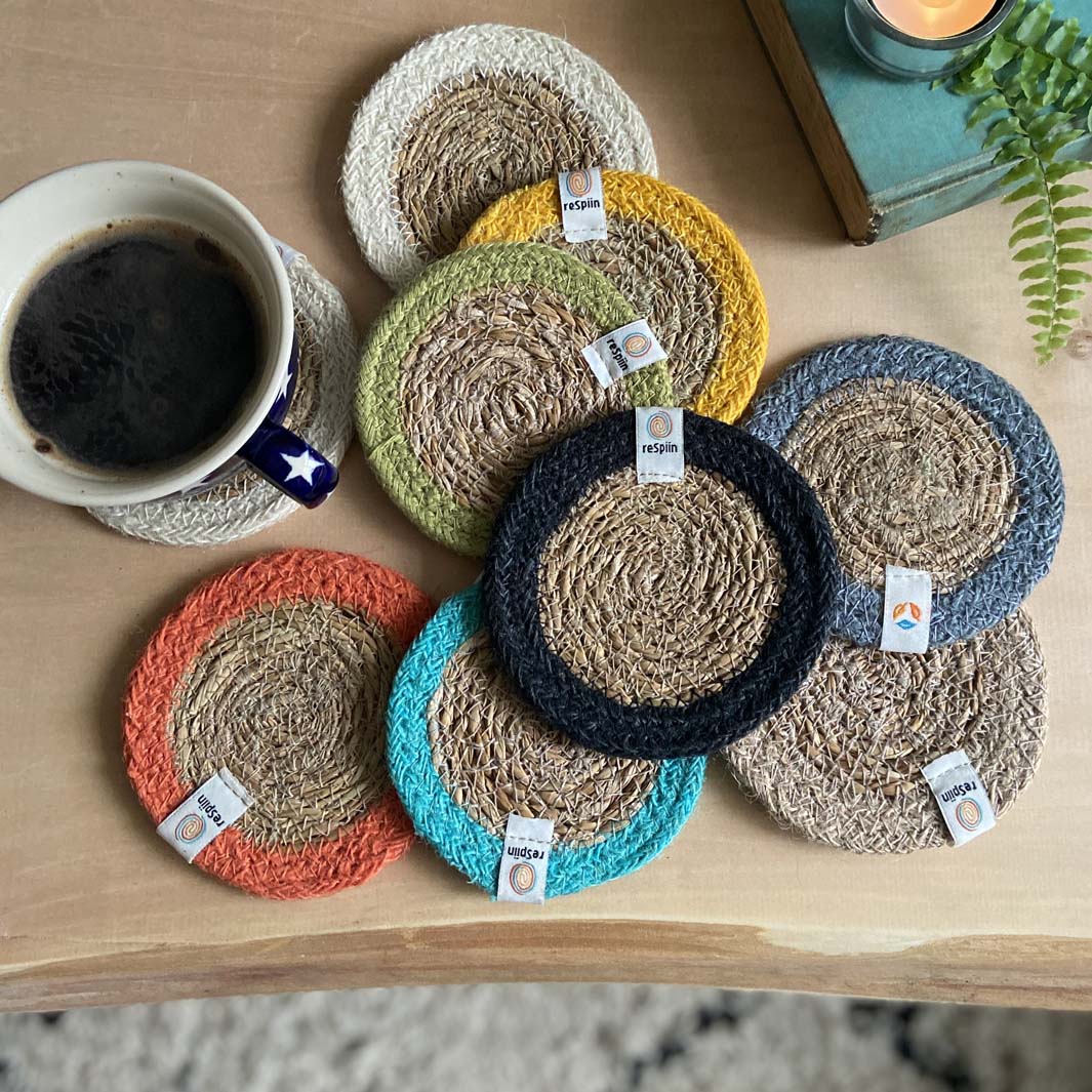 Seagrass & Jute Coaster